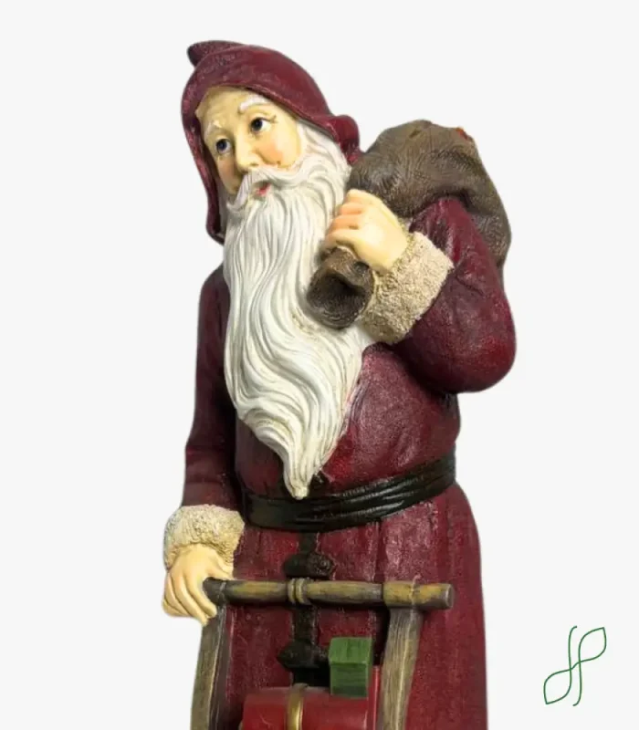 Babbo Natale Rosa con Slitta - immagine 2