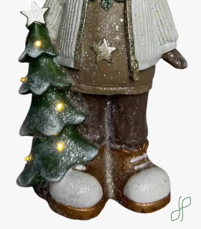 Bambina con Albero e Luci - immagine 3