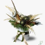 Composizione Natalizia Verde