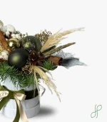 Composizione Natalizia Verde - immagine 2