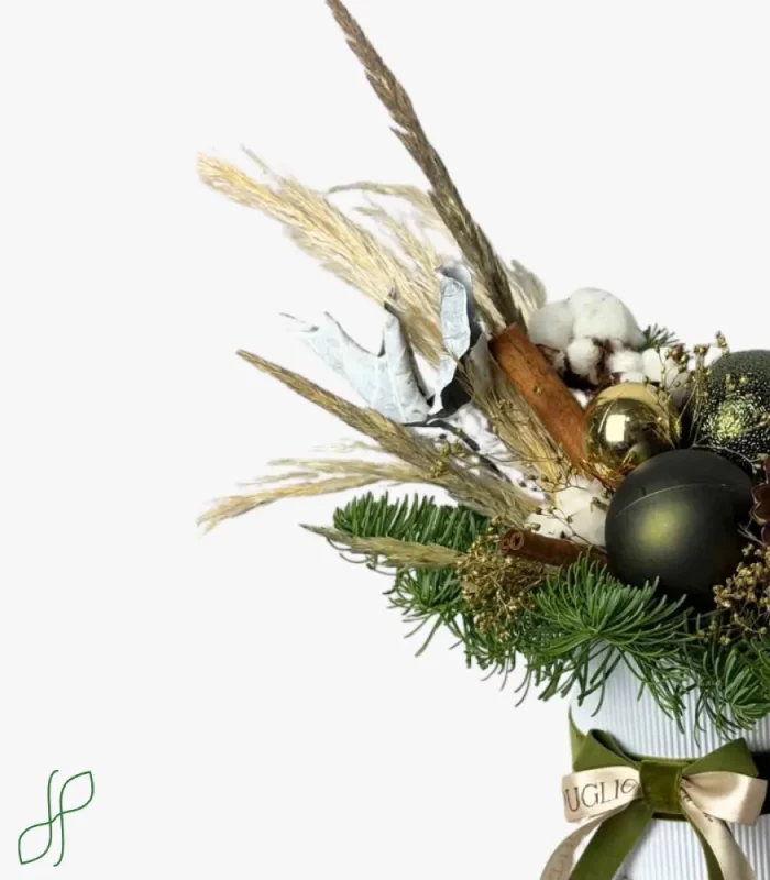 Composizione Natalizia Verde - immagine 3