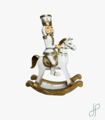 Schiaccianoci su Cavallo a Dondolo