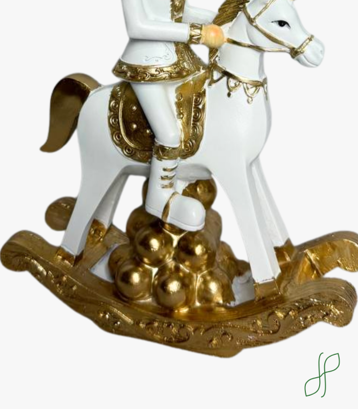 Schiaccianoci con Cavallo a Dondolo - immagine 3