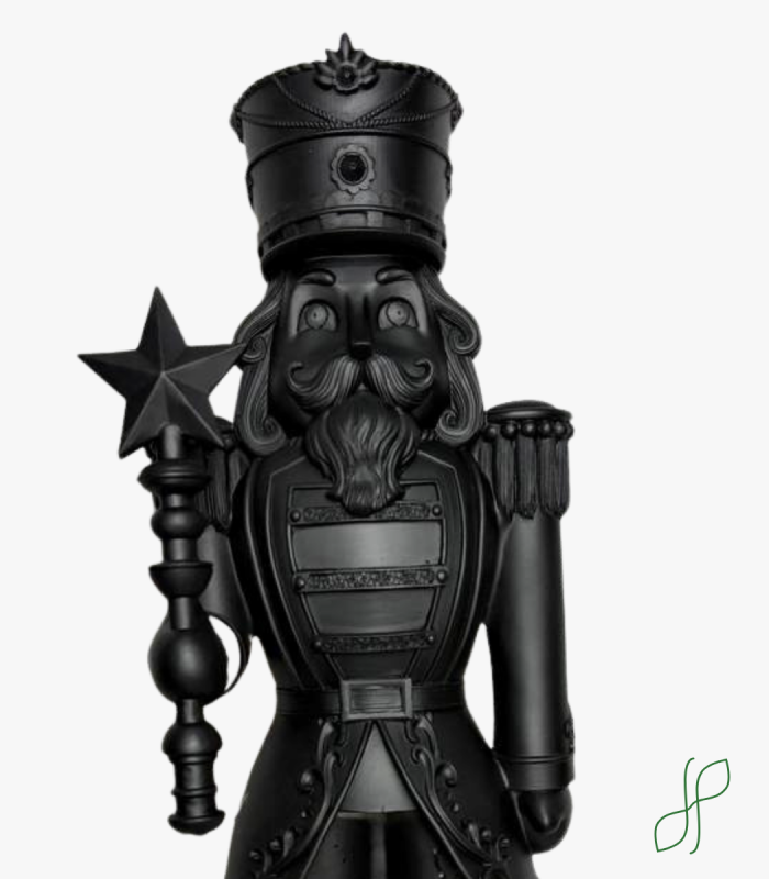 Schiaccianoci Nero in Resina - immagine 2