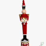 Schiaccianoci Rosso con Albero in Testa