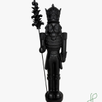 Schiaccianoci Nero in Resina