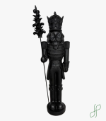 Schiaccianoci Nero in Resina