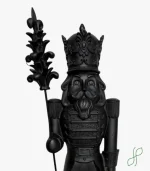 Schiaccianoci Nero in Resina - immagine 2