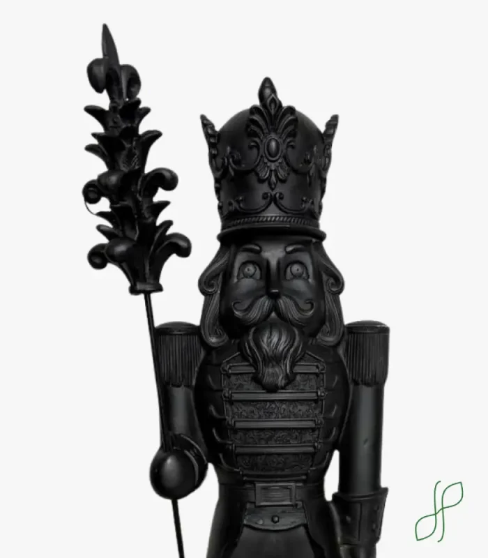 Schiaccianoci Nero in Resina - immagine 2