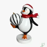 Pinguino con Palla Bianca e Nera