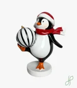 Pinguino con Palla Bianca e Nera