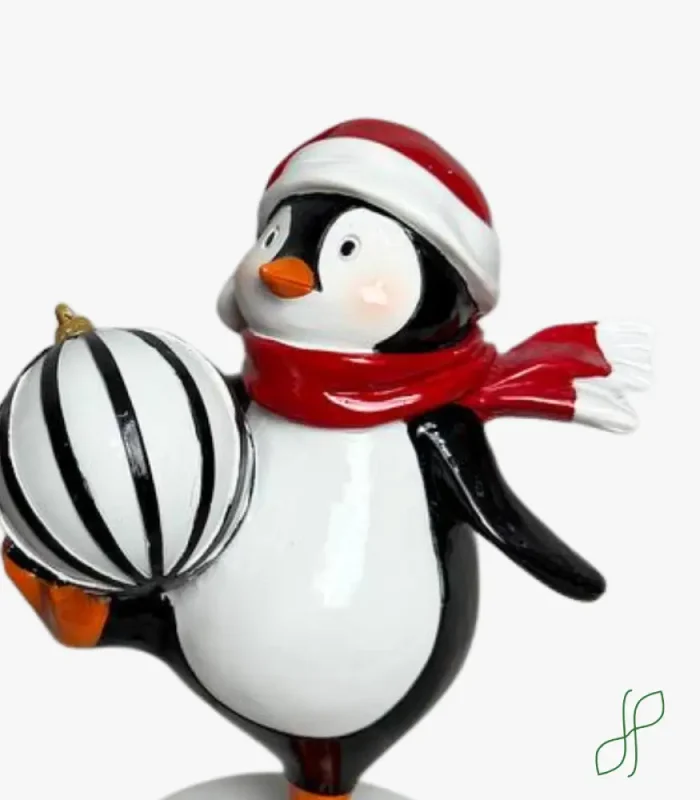 Pinguino con Palla Bianca e Nera - immagine 3