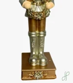 Schiaccianoci in Oro con Ghirlanda - immagine 3