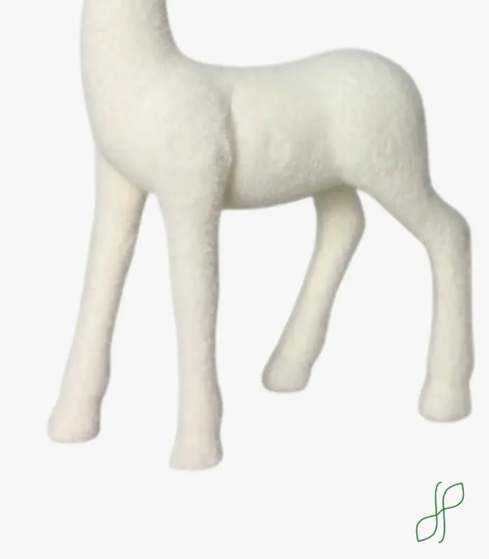 Cervo Bianco in Velluto - immagine 2