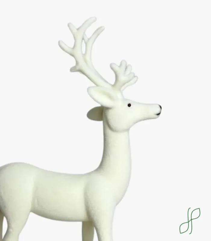 Cervo Bianco in Velluto - immagine 3