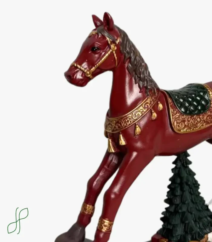 Cavallo Dondolo Natalizio - immagine 3