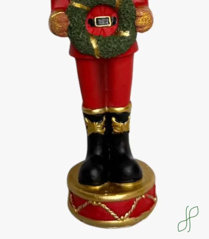 Schiaccianoci Orsetto con Ghirlanda - immagine 3