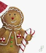 Omino Pan di Zenzero con Cappello - immagine 2