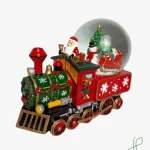 Treno con Sfera di Neve