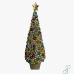 Albero Decorativo Colorato