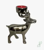 Porta Candela Per Tealight Cervo