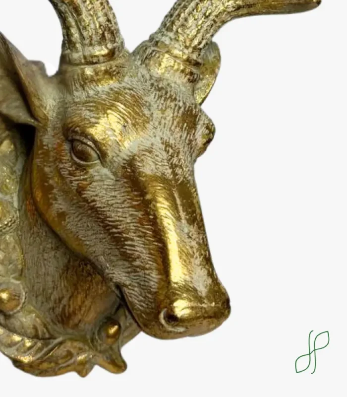 Testa Cervo Oro - immagine 2