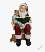 Babbo Natale con Bambina