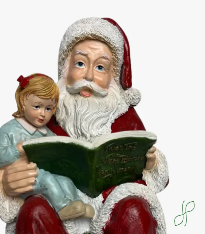 Babbo Natale con Bambina - immagine 2