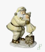 Babbo Natale con Bambina