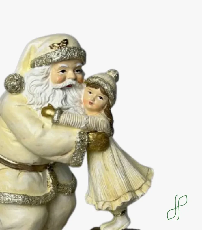 Babbo Natale con Bambina - immagine 2