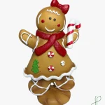 Omino di Pan di Zenzero con Fiocco