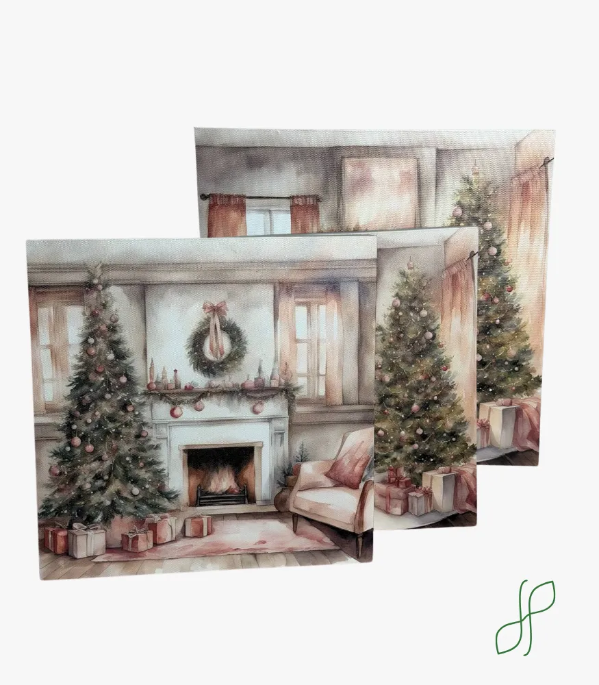 a-61-1 Tela Quadretto Natalizio - immagine 1