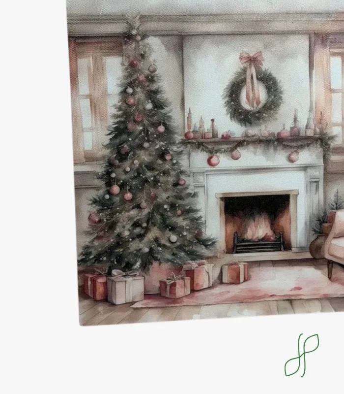 Tela Quadretto Natalizio - immagine 2