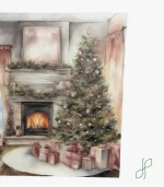 Tela Quadretto Natalizio - immagine 3